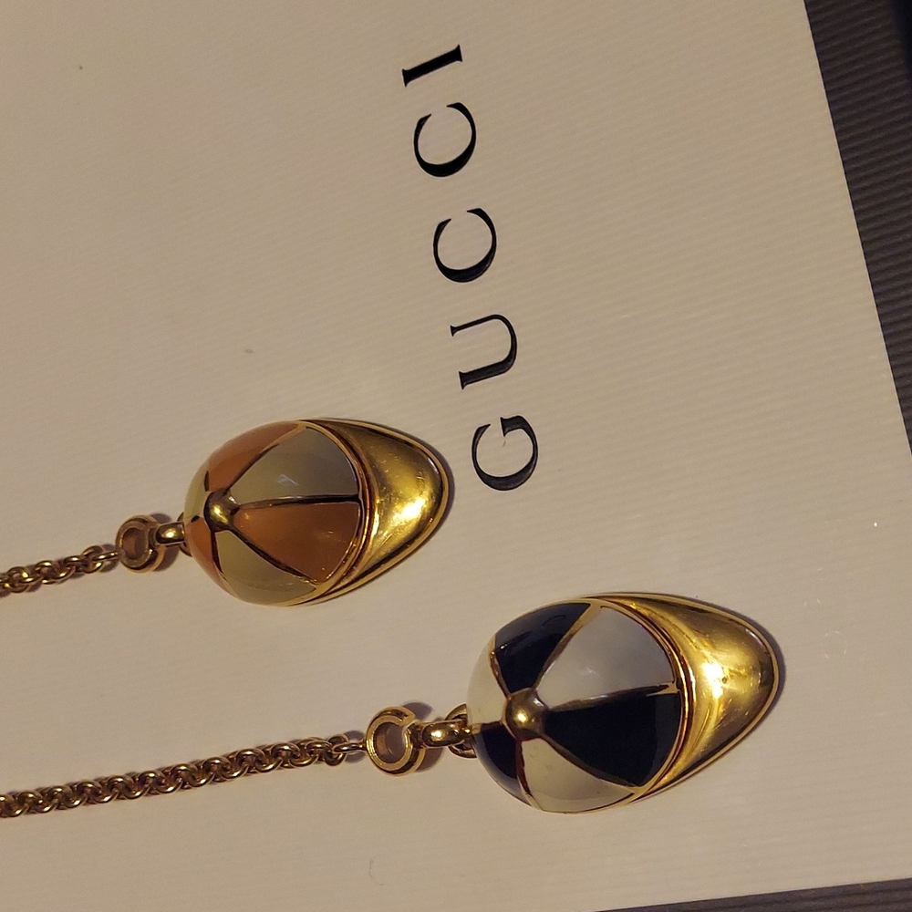 COPY - Awesome Gucci jockey hat bag charm, key chain, enamel blue/white…EUC!